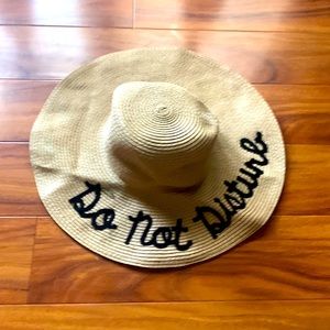 Do not disturb hat
